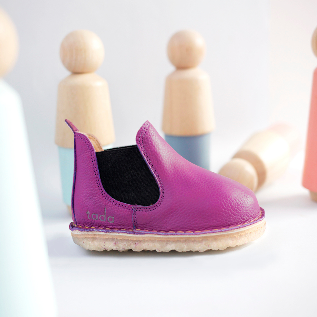 Botín Little Beat Mora Poro