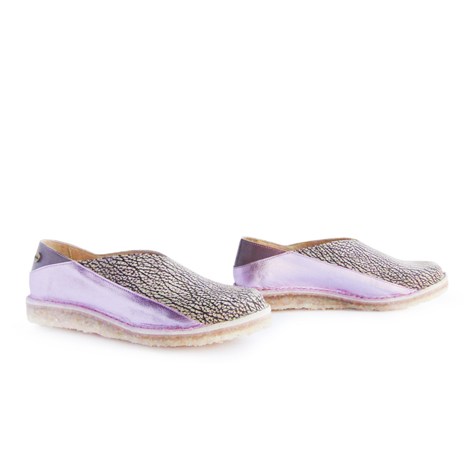 Zapato Mitsue Mujer Jaspe y Violeta