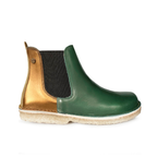 Botín Beat Mujer Verde Inglés Bronce