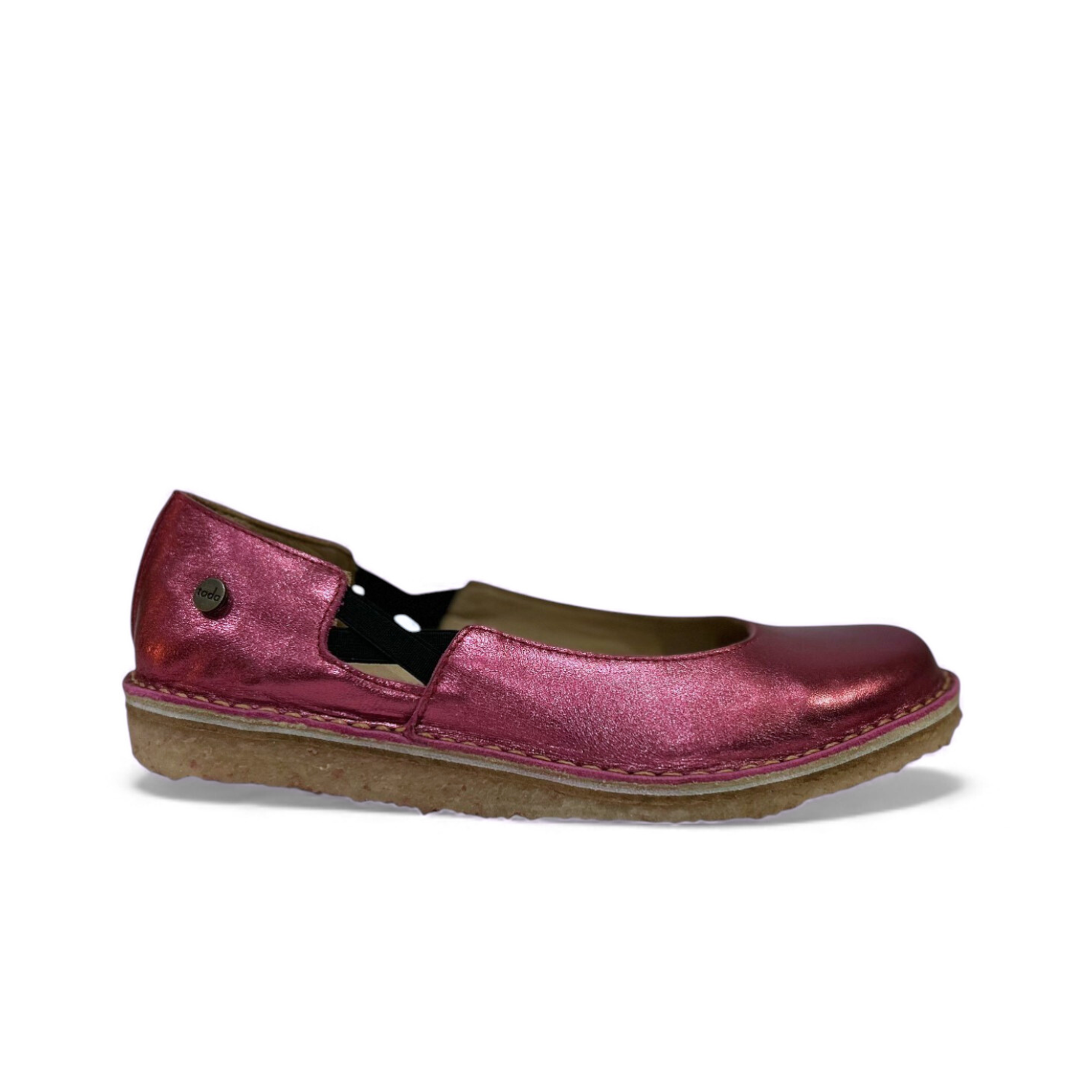 Zapato Reina Mujer Fucsia Metal