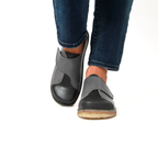 Zapato Arno Mujer Negro Gris Turquesa