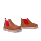 Botín Little Beat Caramelo