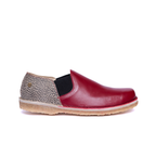 Zapato Fragata Hombre Rojo Jaspe