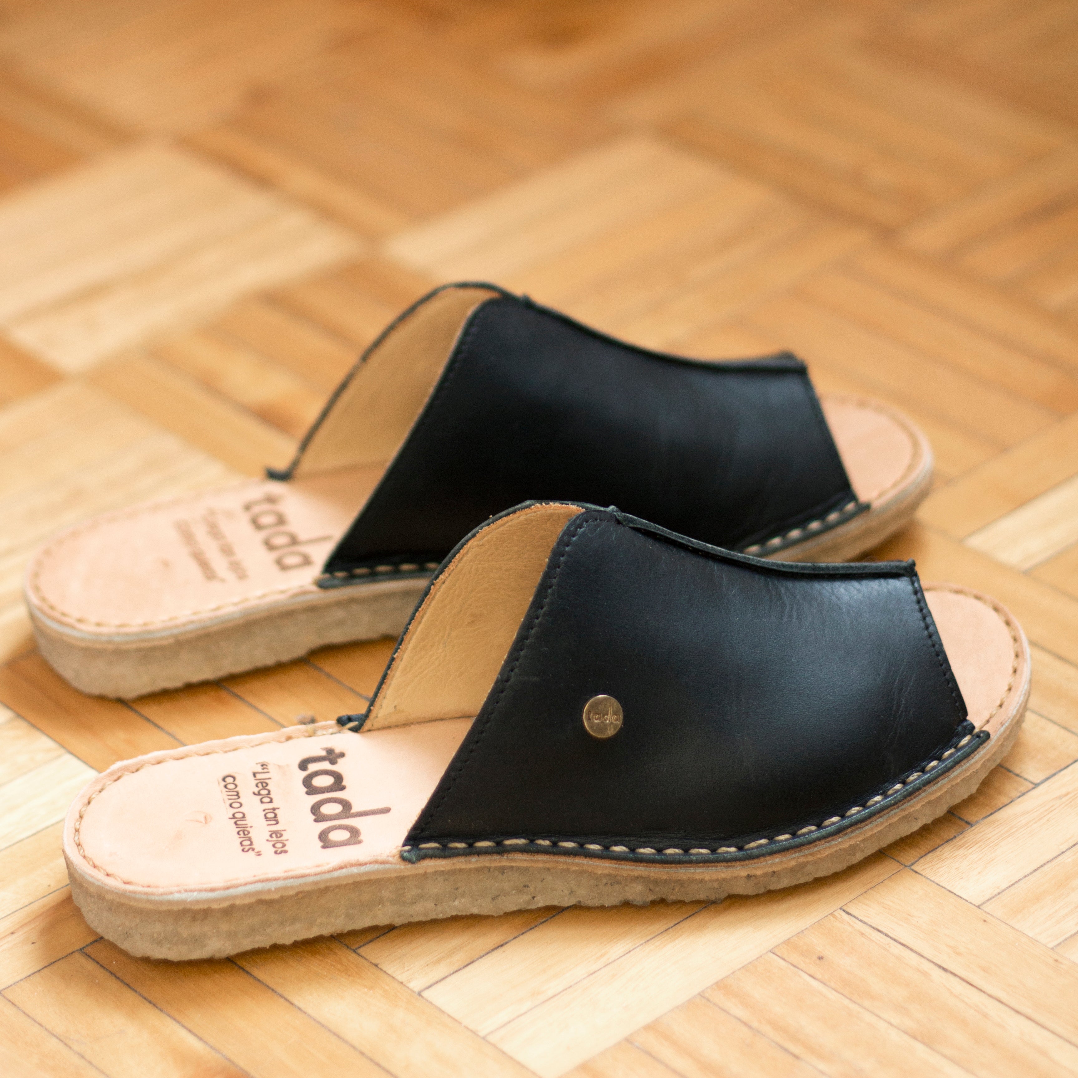 Sandalia Puntilla Negro