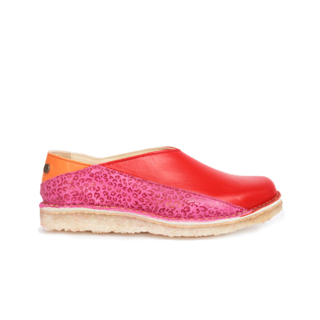 Zapato Mitsue Mujer Rojo y Fucsia