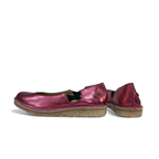 Zapato Reina Mujer Fucsia Metal