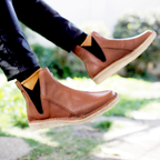 Botín Taina Mujer Caramelo