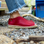 Sandalia Duo Rojo Italiano