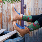 Botín Alpino Mujer Miel Azulino