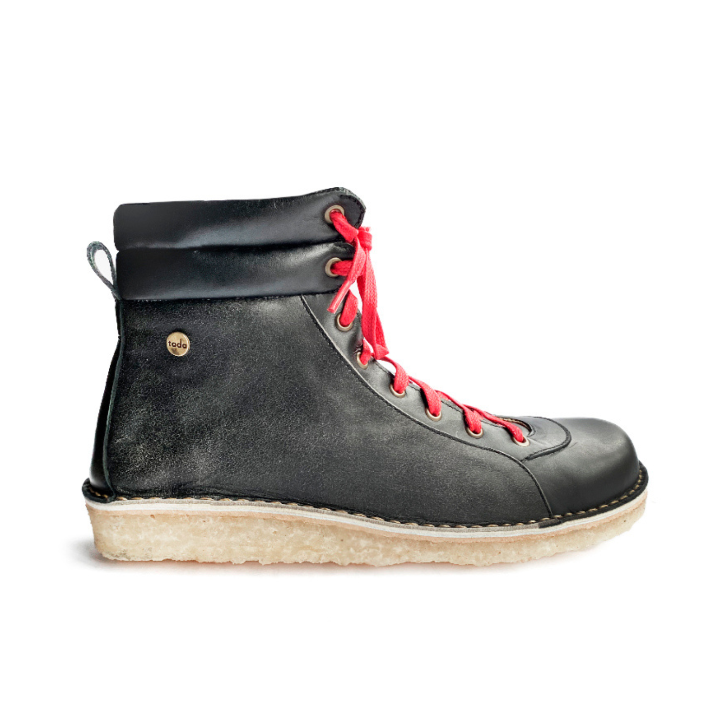 Botín Alpino Mujer Craque Negro Oscuro