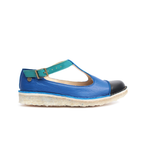 Zapato Gina Mujer Azul - Turquesa