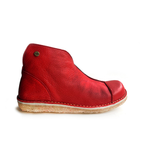 Botín Rhino Mujer Rojo Poro