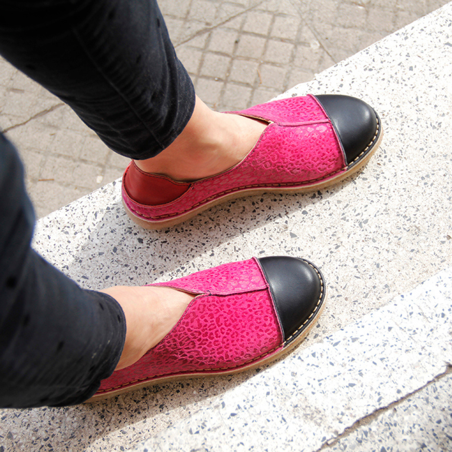 Zapato Eva Mujer Folia Fucsia