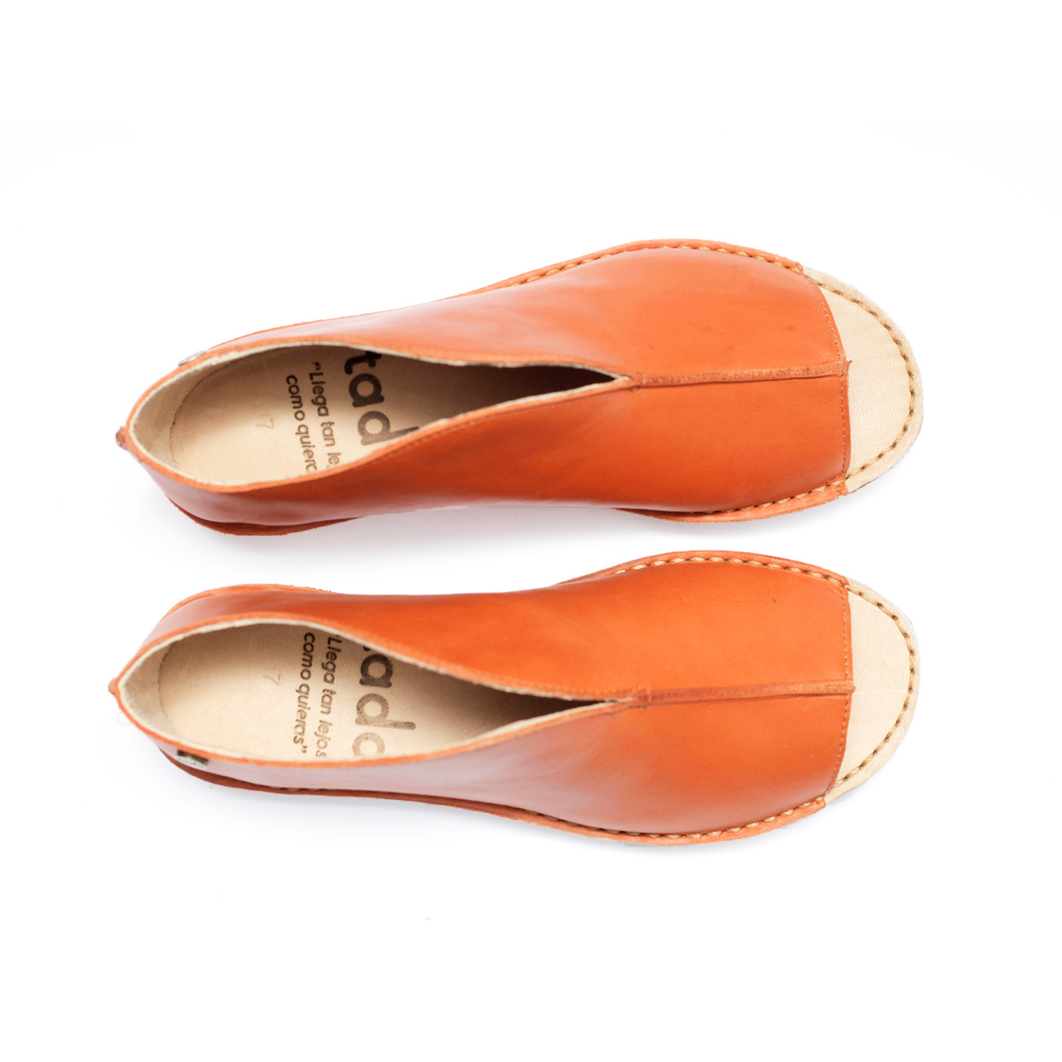Sandalia Duo Naranja