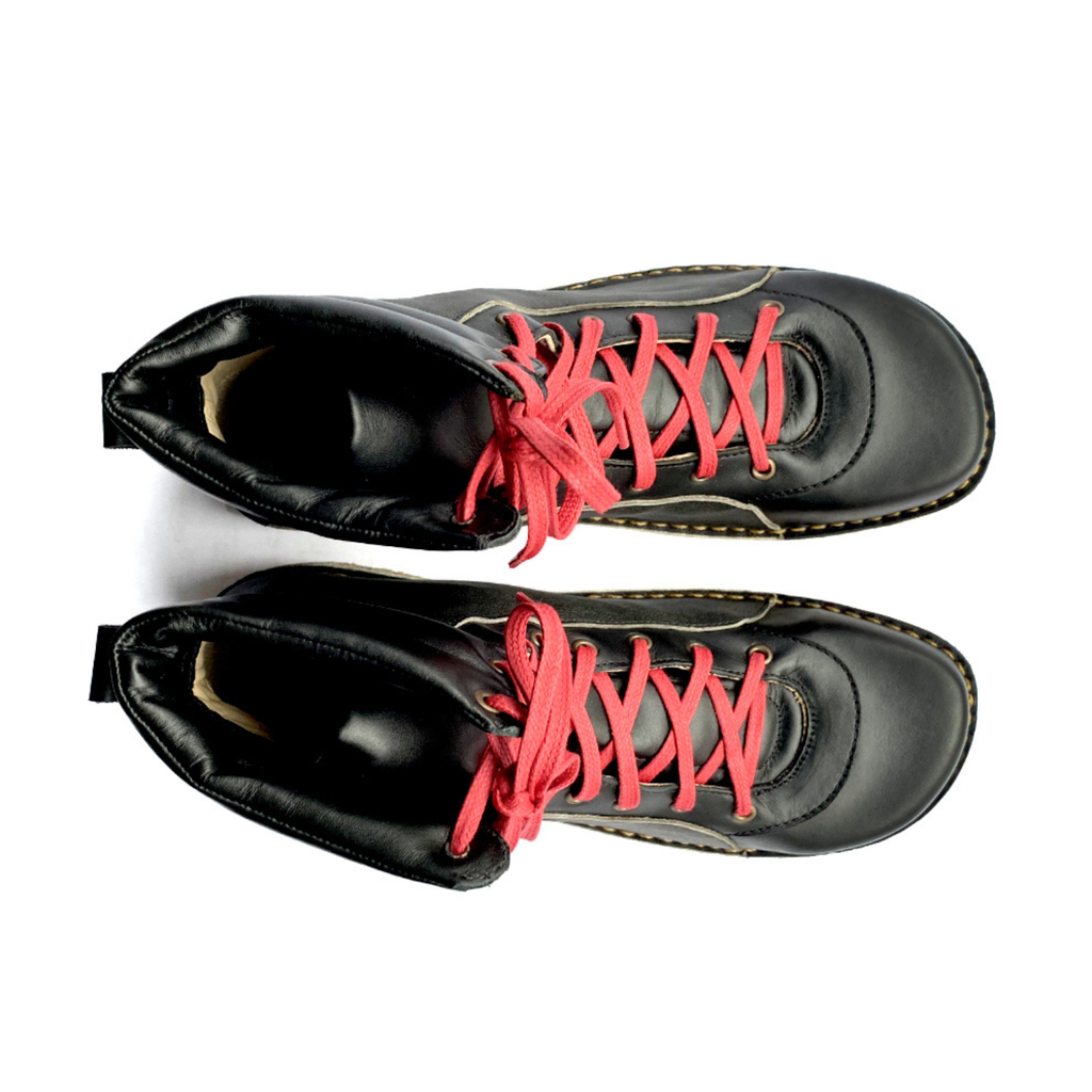 Botín Alpino Mujer Craque Negro Oscuro