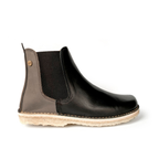 Botín Beat Mujer Negro Gris