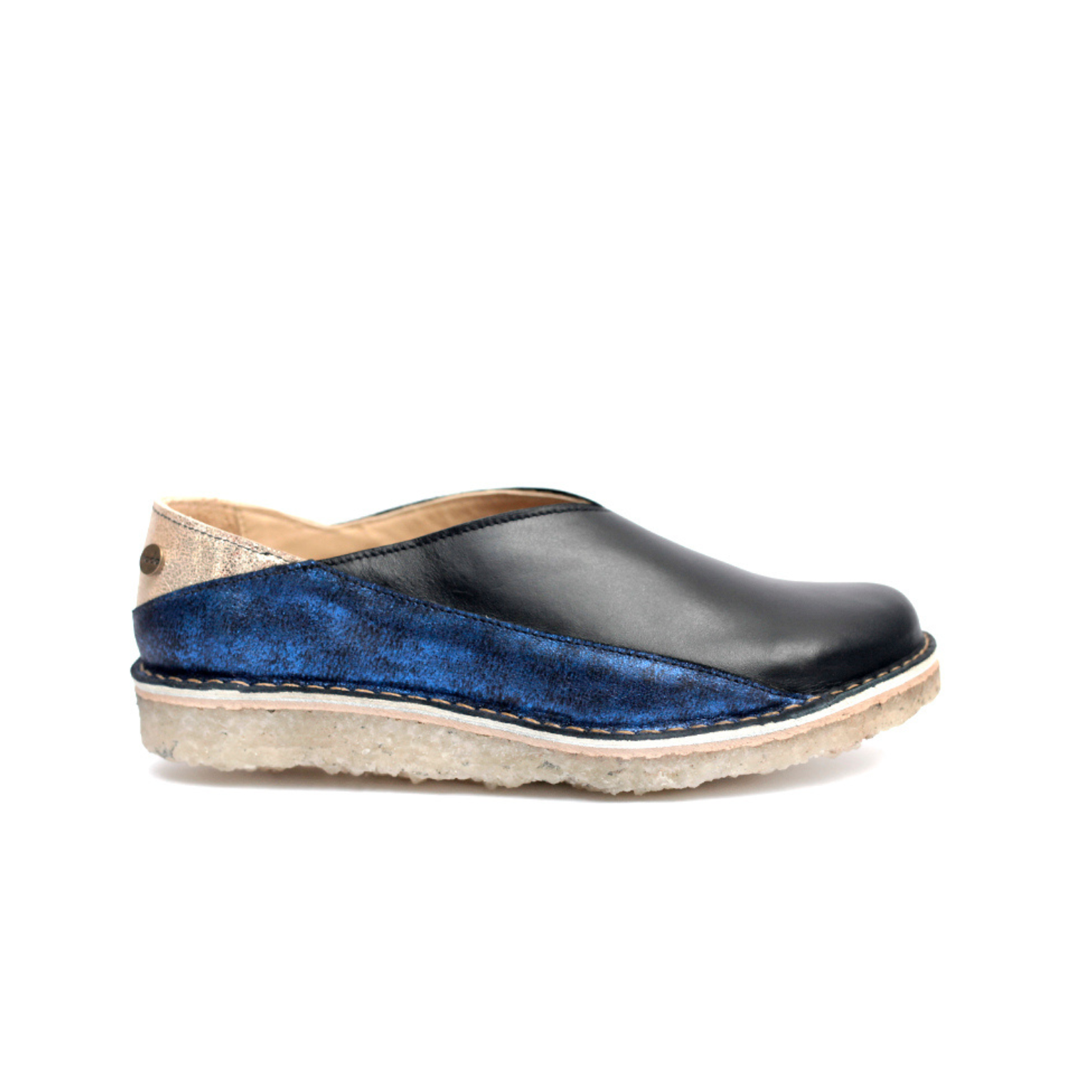 Zapato Mitsue Mujer Azul Metal