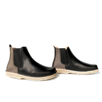 Botín Beat Mujer Negro Gris