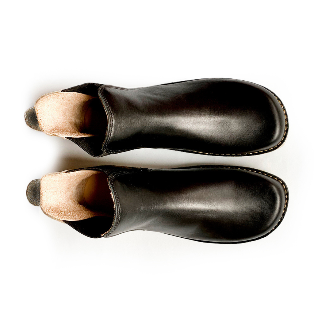 Botín Beat Mujer Negro Gris