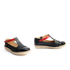 Zapato Gina Mujer Charol Negro