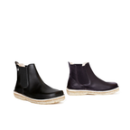 Botín Beat Hombre Negro Liso