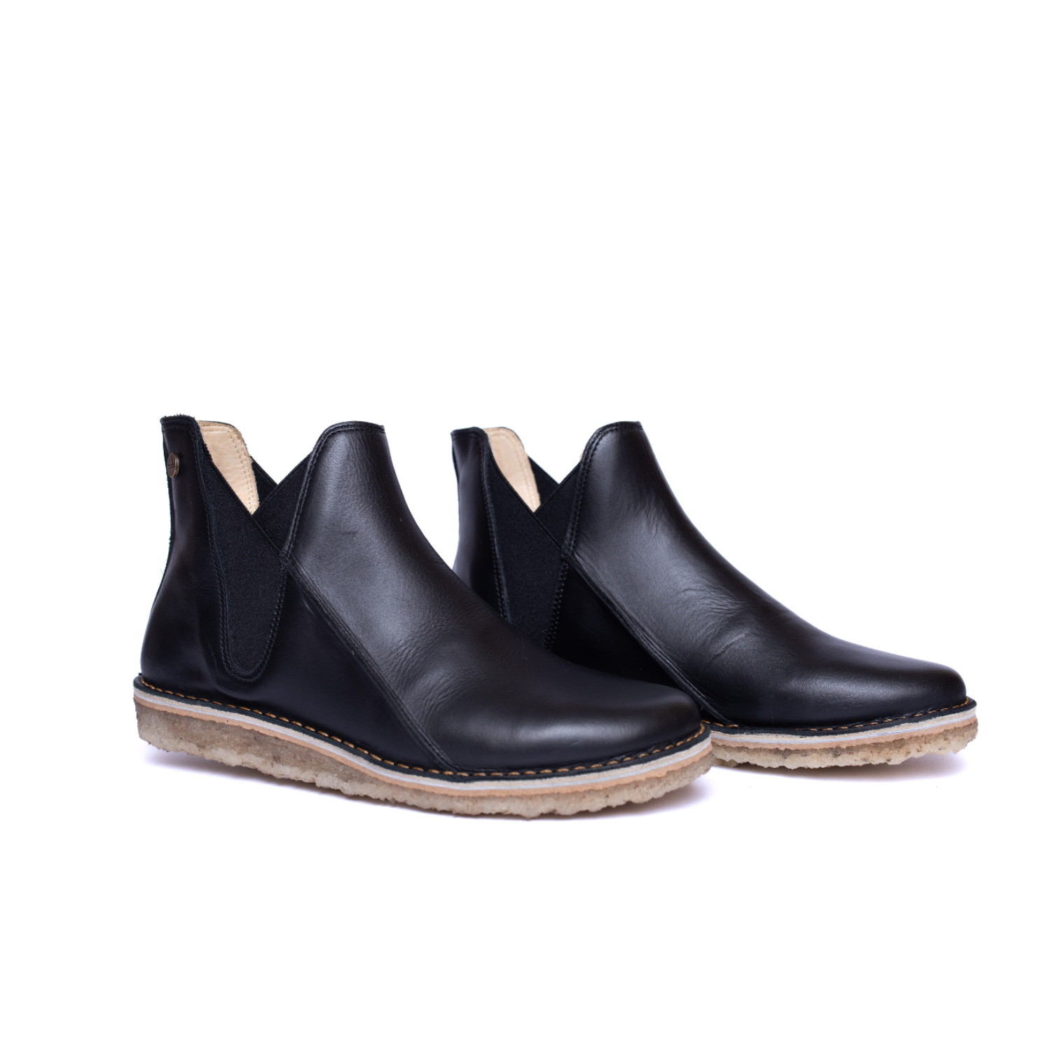 Botín Taina Mujer Negro Liso