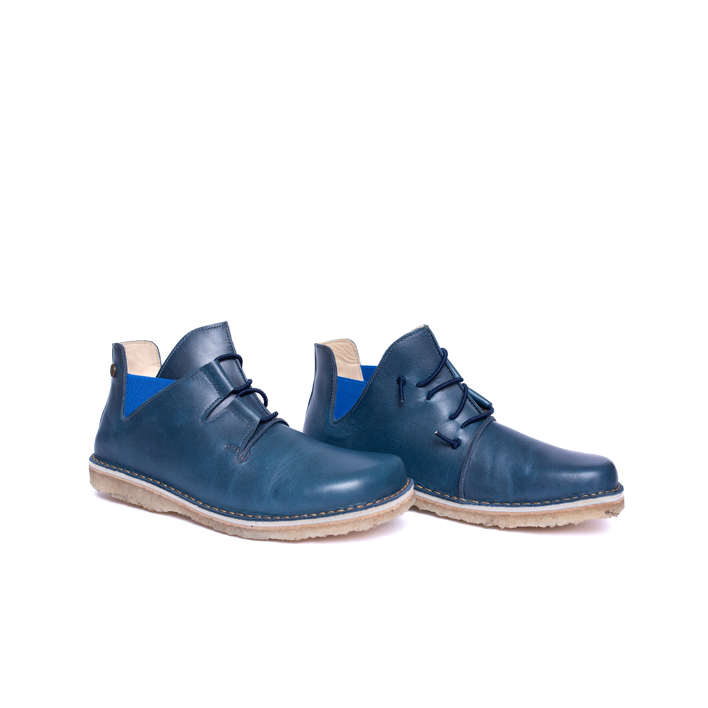 Zapato Magovi Mujer Azul Cobalto