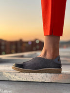Zapato Eva Mujer Negro Elefante Malva