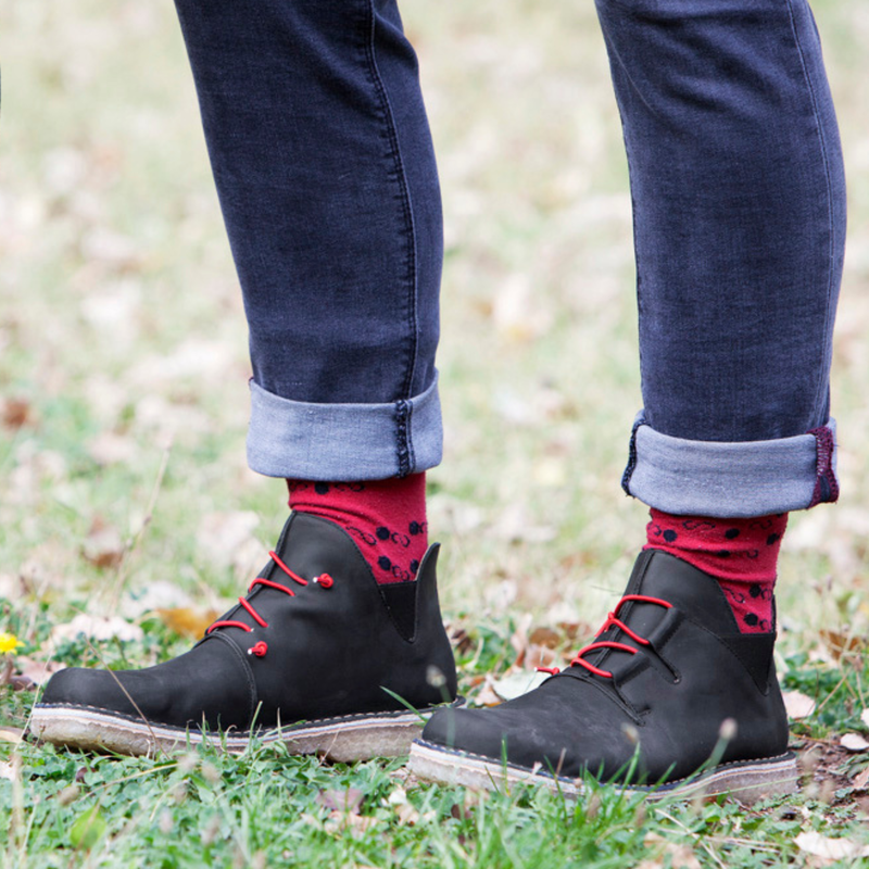 Zapato Magovi Hombre Negro Cera 39