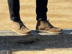 Zapato Leñador Taupe / Horma ancha 9572, minimalista de transición Barefoot