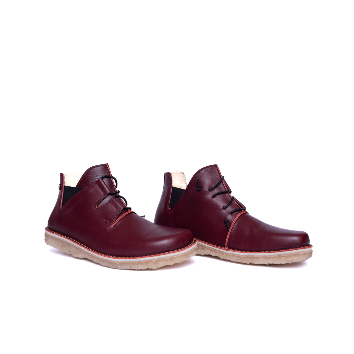 Zapato Magovi Mujer Burdeo Liso