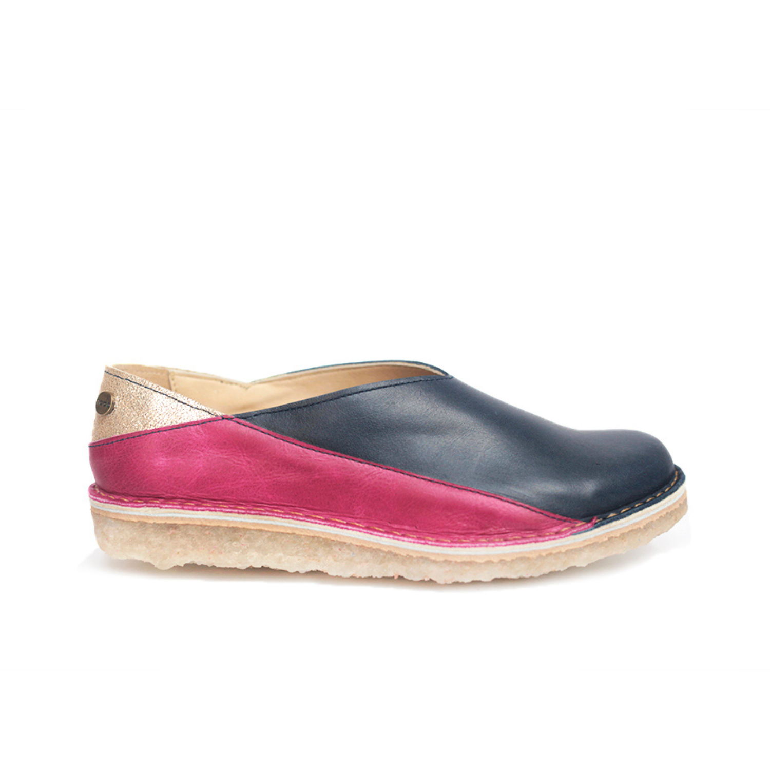 Zapato Mitsue Mujer Azul Cobalto Fucsia