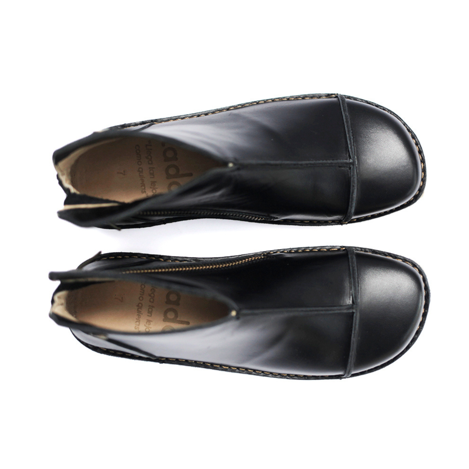 Botín Rhino Mujer Negro Liso