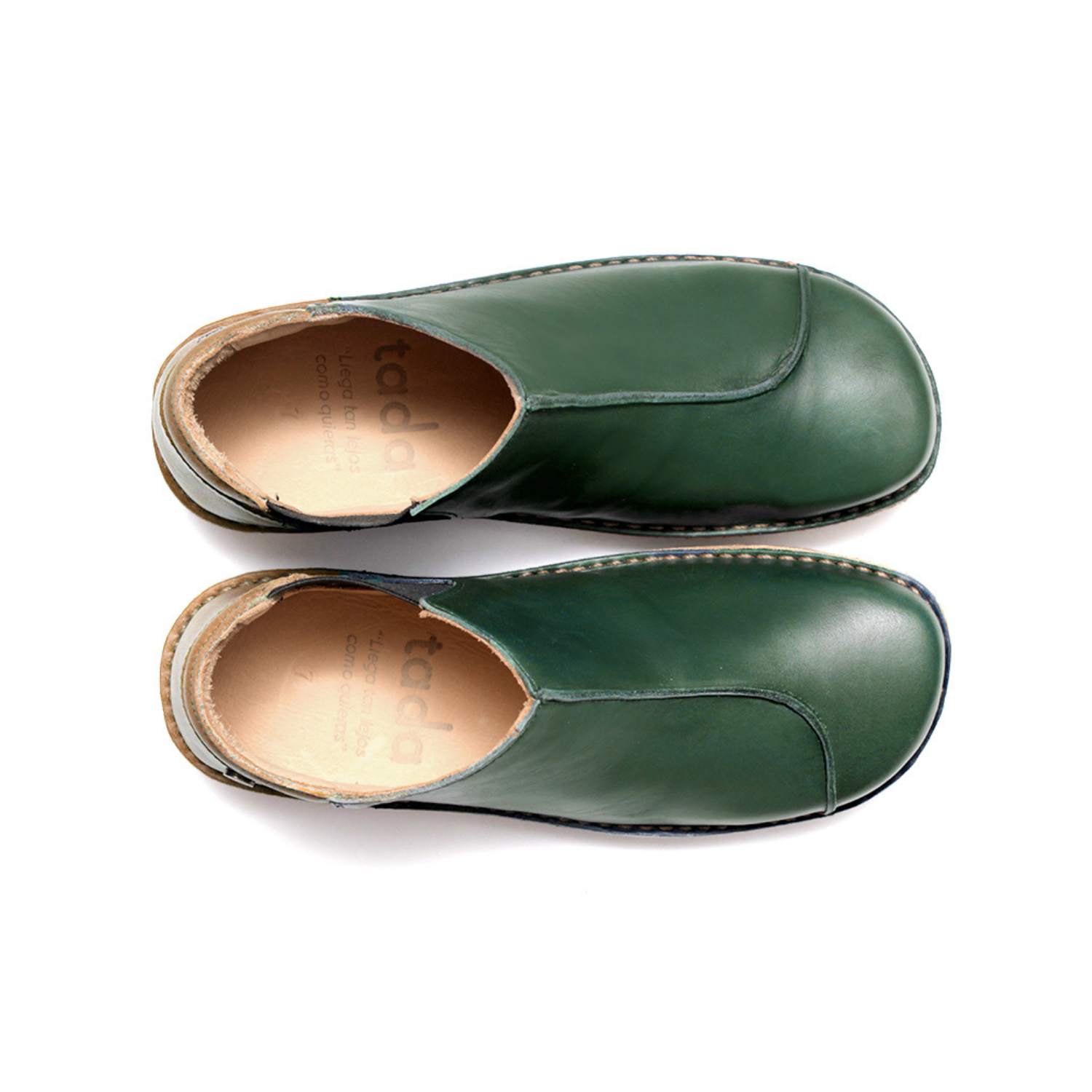 Zapato Nordico Mujer Verde Inglés Miel