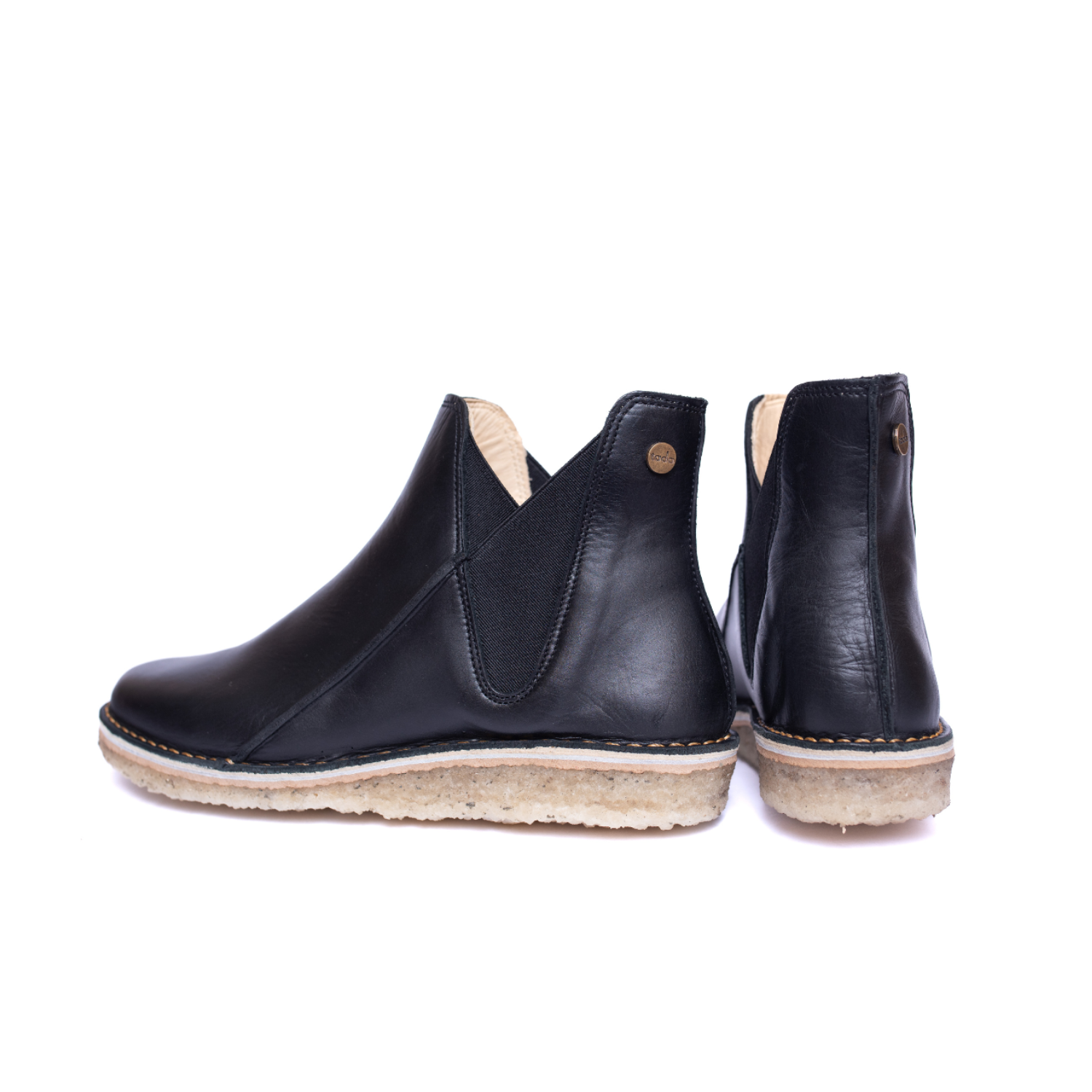 Botín Taina Mujer Negro Liso