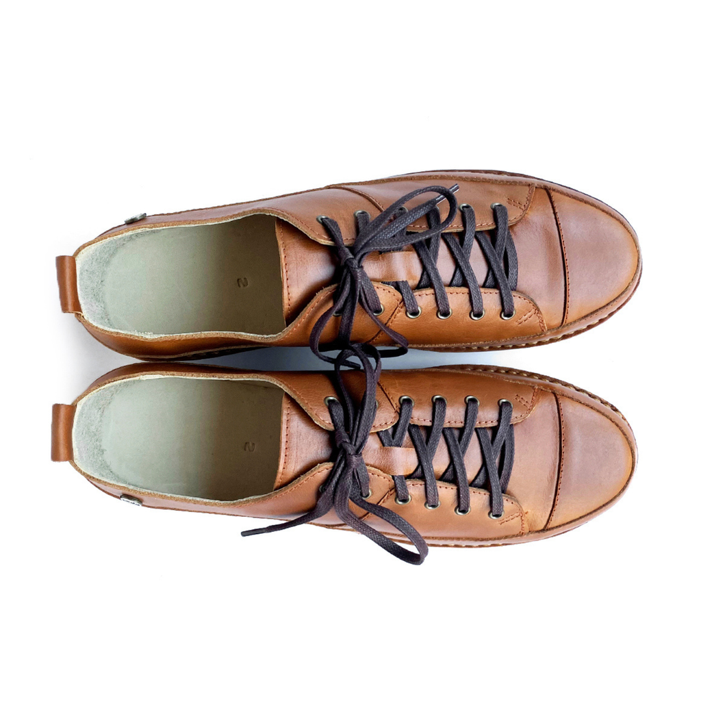 Zapato Kutsu Hombre Caramelo