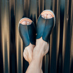 Sandalia Puntilla Negro