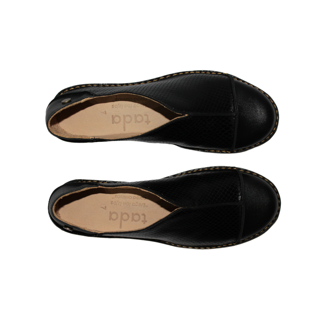Zapato Eva Mujer Negro Glam