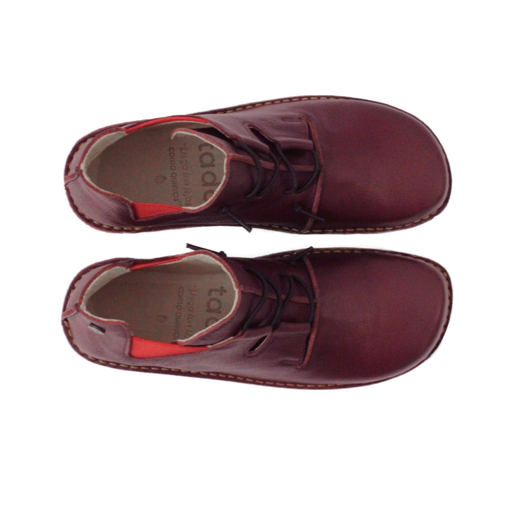 Zapato Magovi Mujer Burdeo Poro
