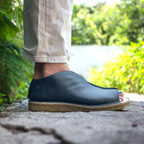 Sandalia Duo Azul Cobalto