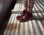 Zapato Magovi Mujer Burdeo Liso