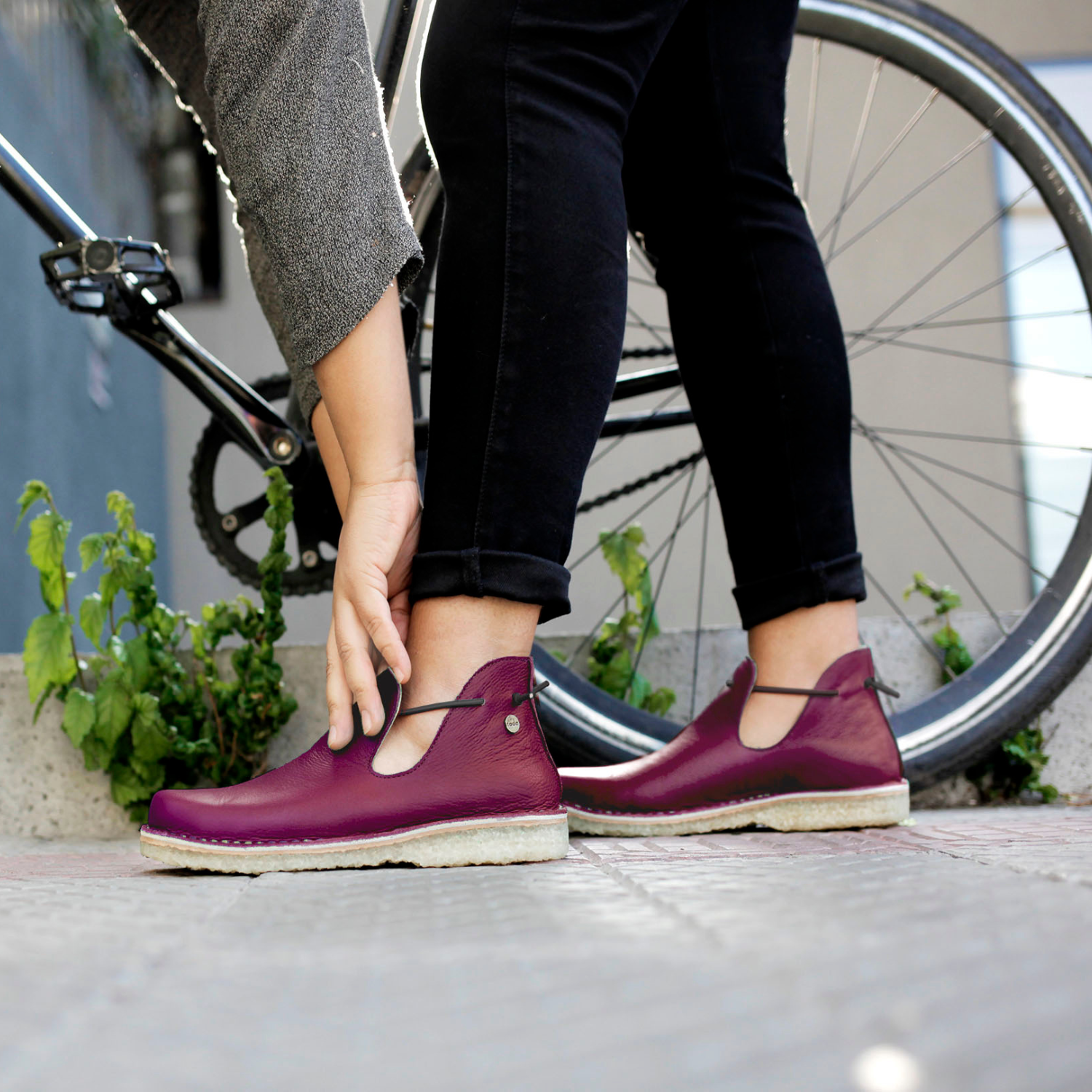 Zapato Original Mujer Vino
