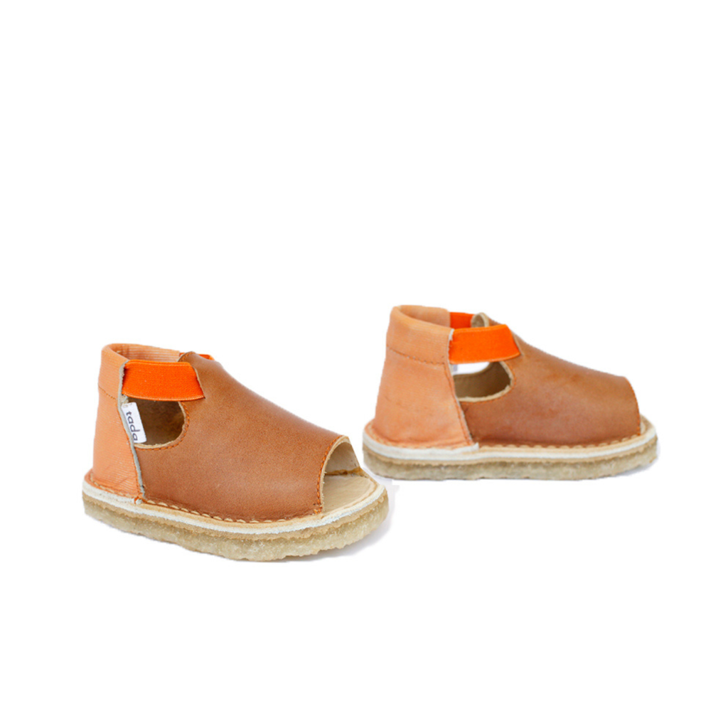 Sandalia Guga Miel Naranjo