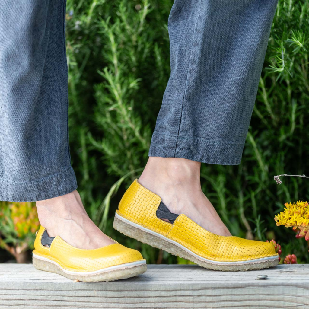 Zapato Reina Mujer Amarillo