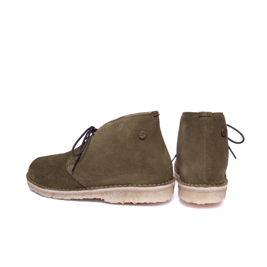 Zapato Leñador Mujer Reno Olivo