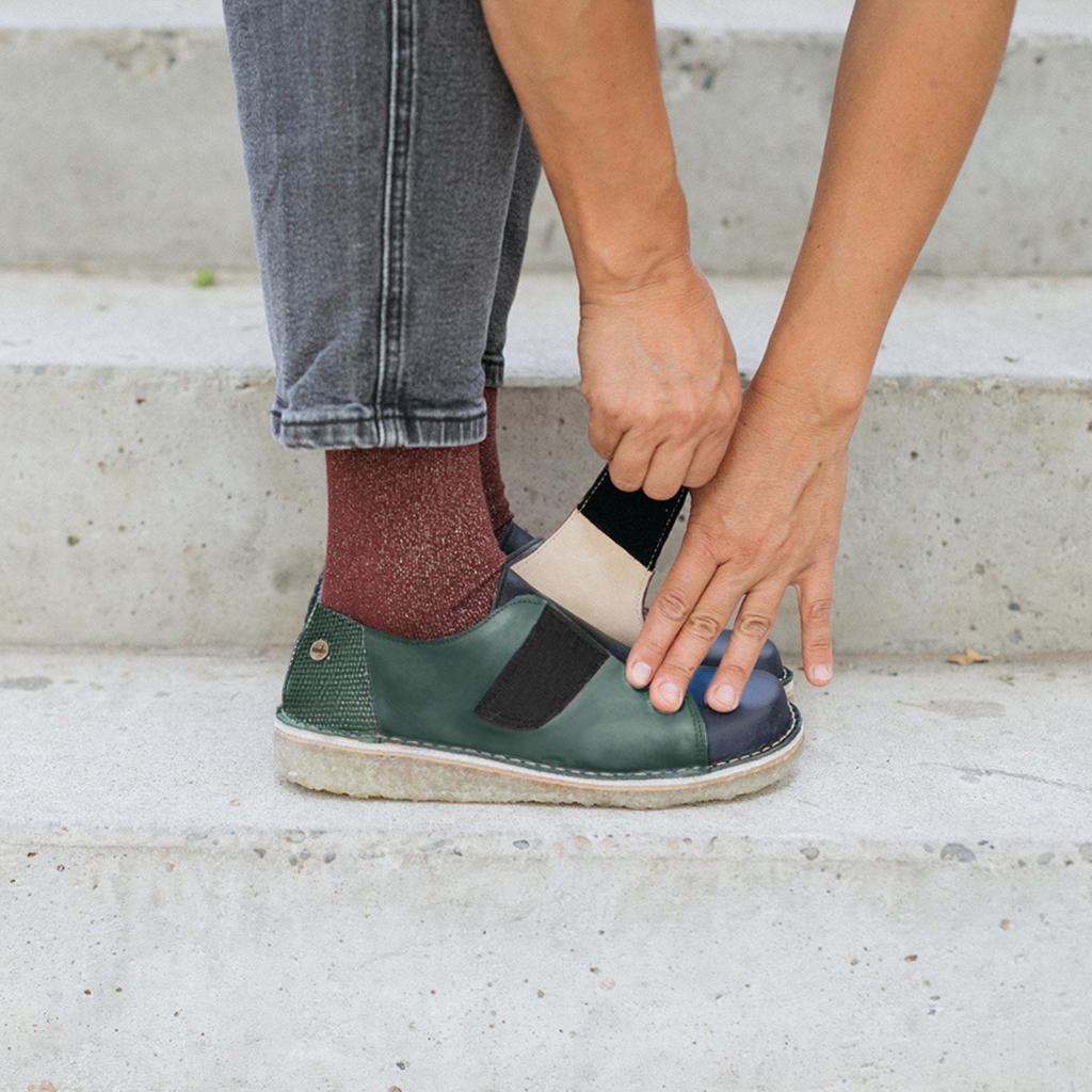 Zapato Arno Mujer Verde Inglés