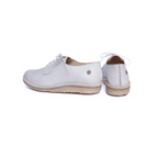 Zapato Derby Mujer Crema Poro