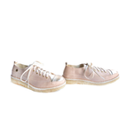 Zapato Kutsu Mujer Nude y Niquel - Edición Mei Lang
