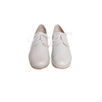 Zapato Derby Mujer Crema Poro