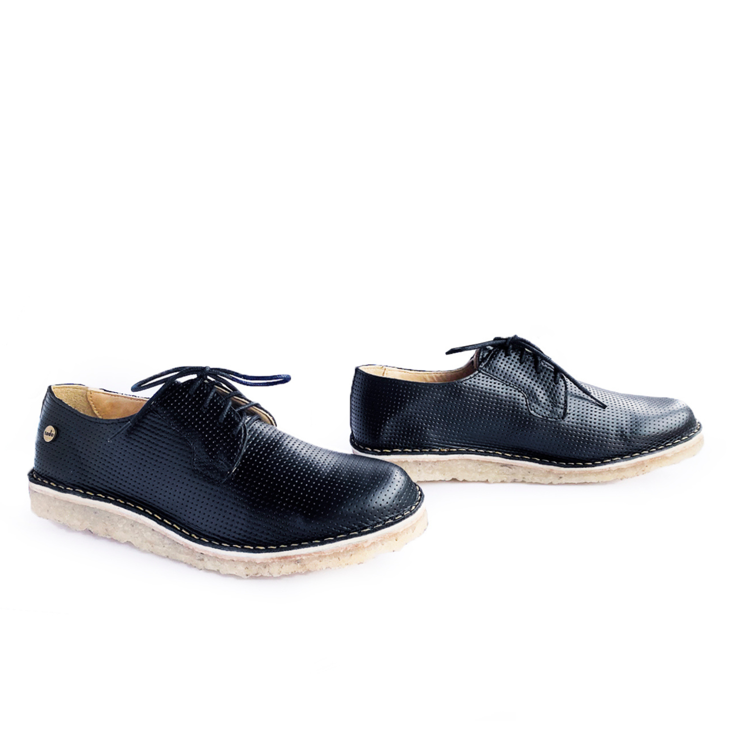 Zapato Derby Mujer Negro